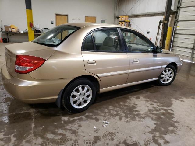 KNADC125036213438 - 2003 KIA RIO GOLD photo 3