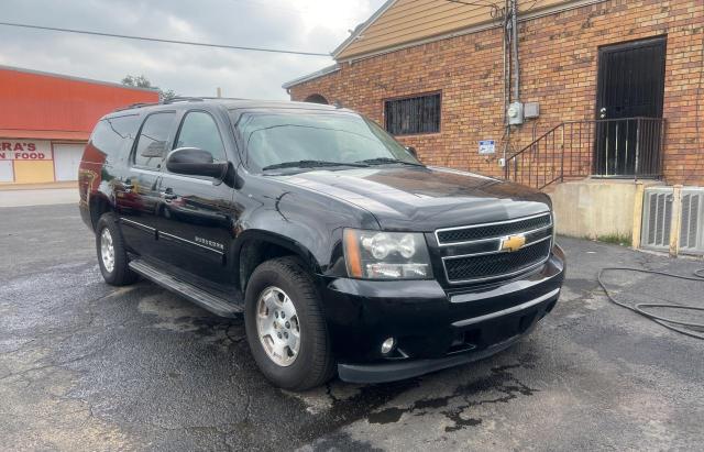 1GNSCJE05CR211782 - 2012 CHEVROLET SUBURBAN C1500 LT BLACK photo 1