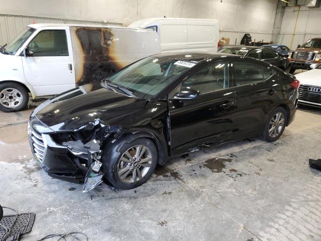 5NPD84LF6HH185199 - 2017 HYUNDAI ELANTRA SE BLACK photo 1