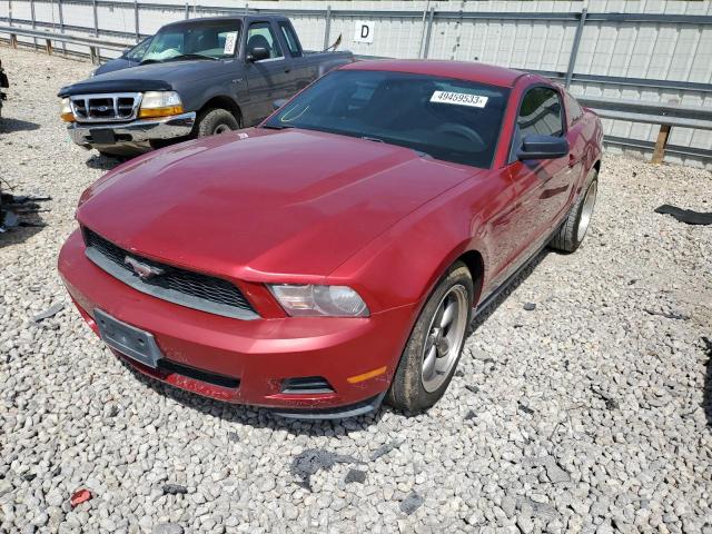 1ZVBP8AN7A5124913 - 2010 FORD MUSTANG RED photo 1