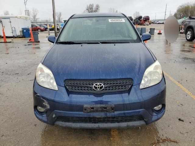 2T1KR32E68C720204 - 2008 TOYOTA COROLLA MA XR BLUE photo 5