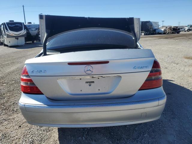 WDBUF87J76X181836 - 2006 MERCEDES-BENZ E 350 4MATIC SILVER photo 6