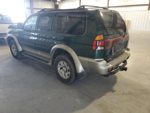 JA4LS31H3YP062664 - 2000 MITSUBISHI MONTERO SPORT LS GREEN photo 2