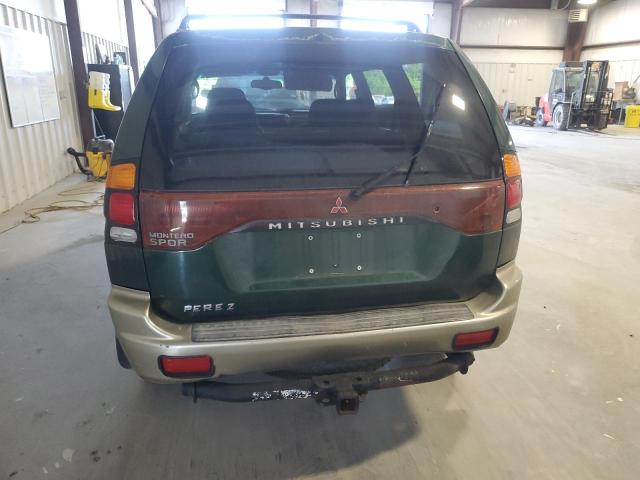 JA4LS31H3YP062664 - 2000 MITSUBISHI MONTERO SPORT LS GREEN photo 6