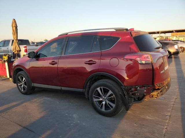 JTMWFREV6JD114970 - 2018 TOYOTA RAV4 ADVENTURE BURGUNDY photo 2