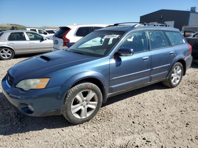 4S4BP67C764300686 - 2006 SUBARU LEGACY OUTBACK 2.5 XT LIMITED BLUE photo 1