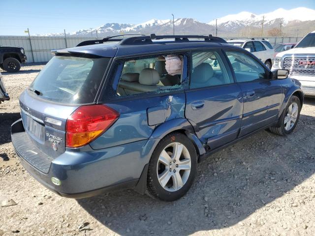 4S4BP67C764300686 - 2006 SUBARU LEGACY OUTBACK 2.5 XT LIMITED BLUE photo 3