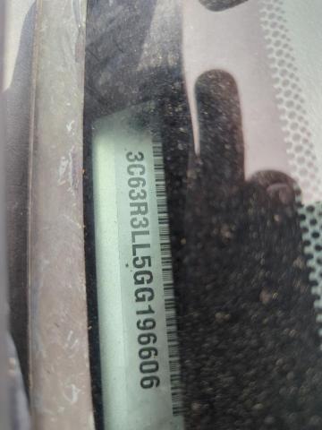 3C63R3LL5GG196606 - 2016 RAM 3500 SLT WHITE photo 12