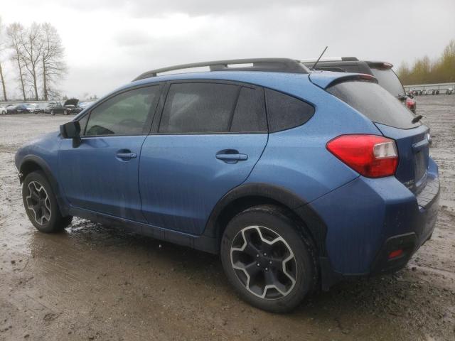 JF2GPADC3FH303676 - 2015 SUBARU XV CROSSTR 2.0 PREMIUM BLUE photo 2