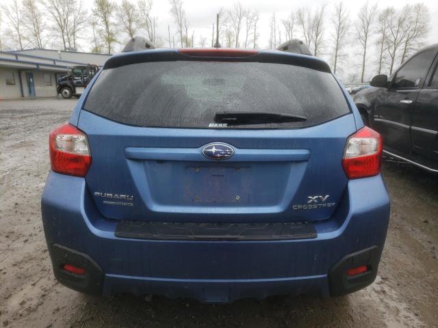 JF2GPADC3FH303676 - 2015 SUBARU XV CROSSTR 2.0 PREMIUM BLUE photo 6