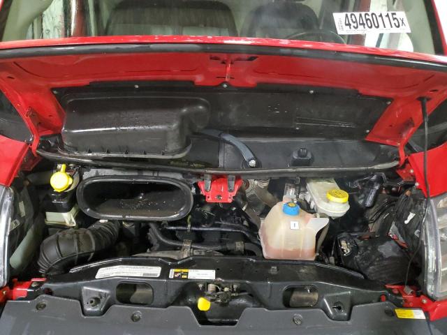 3C6TRVDG1HE545478 - 2017 RAM PROMASTER 2500 HIGH Bordo foto 11