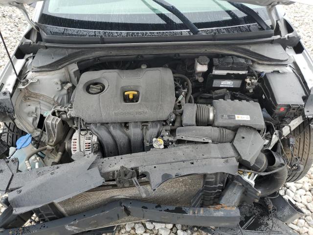 5NPD74LF3KH452888 - 2019 HYUNDAI ELANTRA SE SILVER photo 11