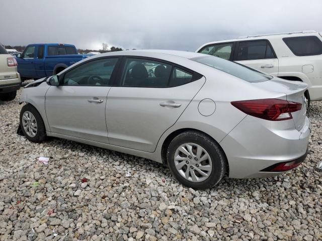 5NPD74LF3KH452888 - 2019 HYUNDAI ELANTRA SE SILVER photo 2