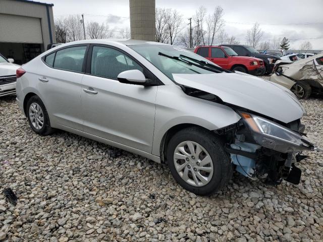 5NPD74LF3KH452888 - 2019 HYUNDAI ELANTRA SE SILVER photo 4