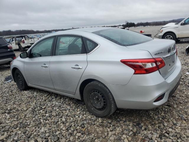 3N1AB7AP7JY291979 - 2018 NISSAN SENTRA S SILVER photo 2