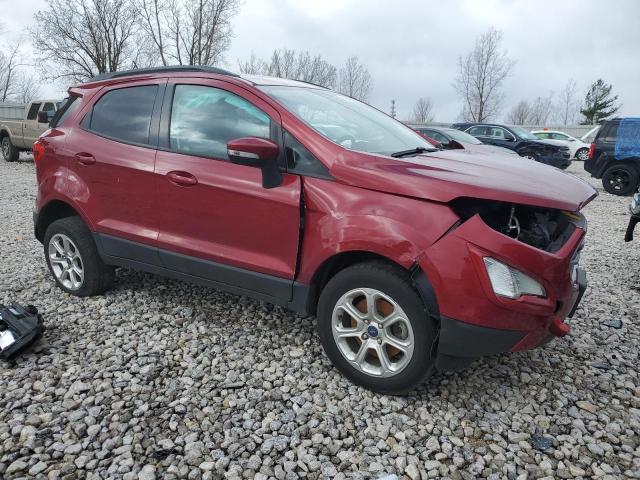 MAJ6S3GL6LC394733 - 2020 FORD ECOSPORT SE RED photo 4