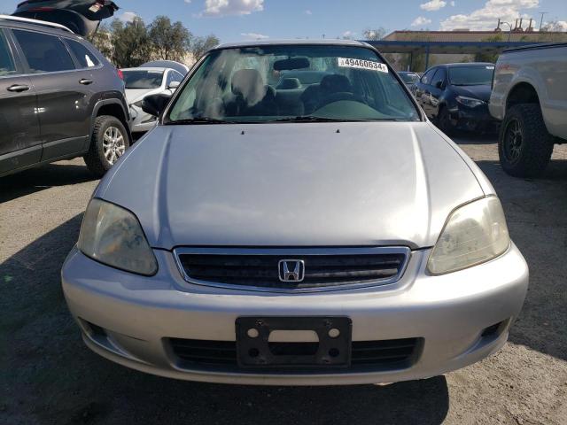2HGEJ6617YH550066 - 2000 HONDA CIVIC BASE SILVER photo 5