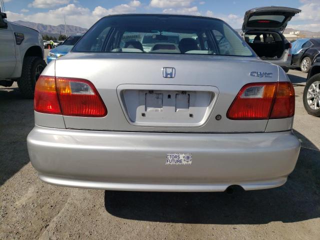 2HGEJ6617YH550066 - 2000 HONDA CIVIC BASE SILVER photo 6