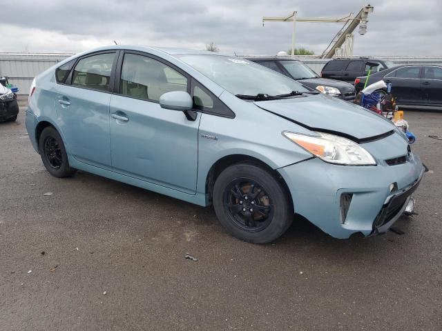 JTDKN3DU7E1735374 - 2014 TOYOTA PRIUS BLUE photo 4