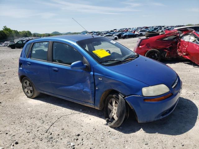 KL1TD66677B761467 - 2007 CHEVROLET AVEO BASE BLUE photo 4