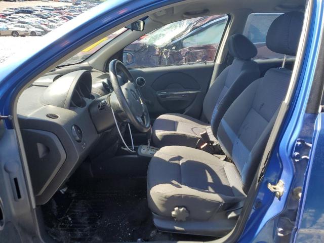 KL1TD66677B761467 - 2007 CHEVROLET AVEO BASE BLUE photo 7