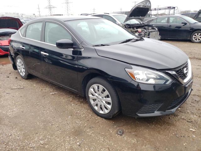 3N1AB7AP7HL695341 - 2017 NISSAN SENTRA S BLACK photo 4