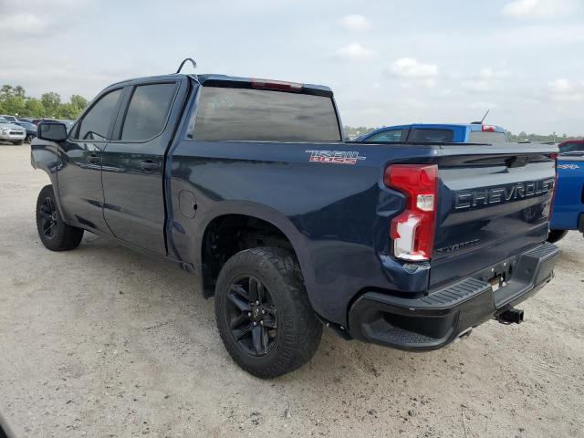 1GCPYCEFXMZ392282 - 2021 CHEVROLET SILVERADO K1500 TRAIL BOSS CUSTOM BLUE photo 2