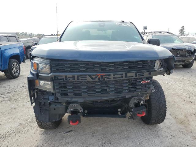 1GCPYCEFXMZ392282 - 2021 CHEVROLET SILVERADO K1500 TRAIL BOSS CUSTOM BLUE photo 5