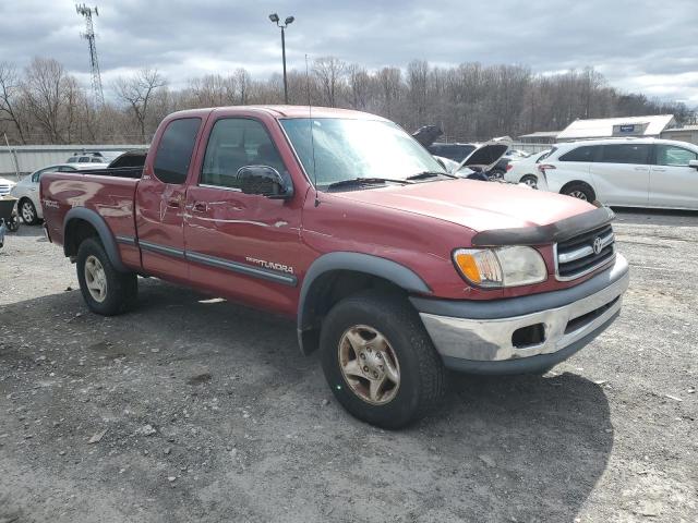5TBBT441XYS119279 - 2001 TOYOTA TUNDRA ACCESS CAB ბურგუნდია ფოტო 4