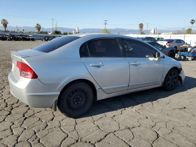 2HGFA16538H524638 - 2008 HONDA CIVIC LX SILVER photo 3