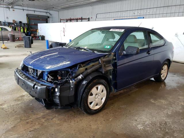 1FAHP32N88W273873 - 2008 FORD FOCUS S/SE BLUE photo 1