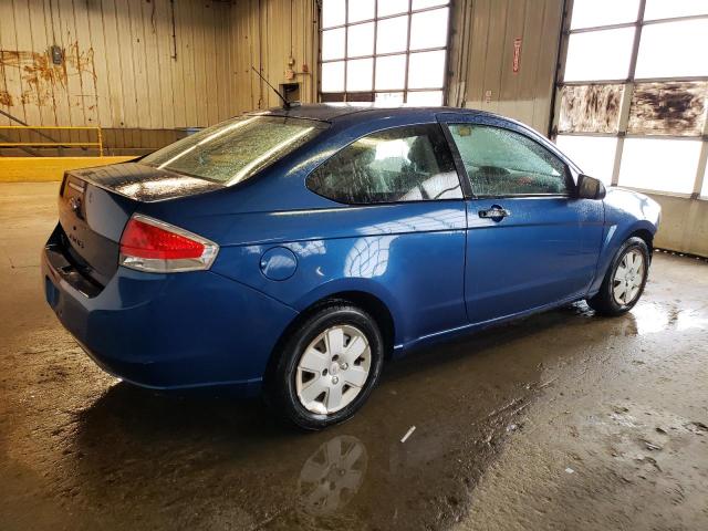 1FAHP32N88W273873 - 2008 FORD FOCUS S/SE BLUE photo 3