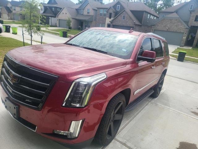 1GYS4MKJ7FR714197 - 2015 CADILLAC ESCALADE LUXURY RED photo 2