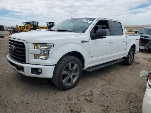 1FTEW1CGXFFC94841 - 2015 FORD F150 SUPERCREW WHITE photo 1