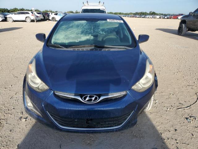 5NPDH4AEXGH662676 - 2016 HYUNDAI ELANTRA SE BLUE photo 5