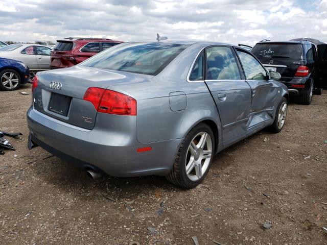 WAUDF78E76A135999 - 2006 AUDI A4 2.0T QUATTRO SILVER photo 3