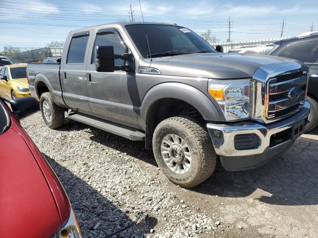 1FT7W2B60EEB62683 - 2014 FORD F250 SUPER DUTY GRAY photo 4