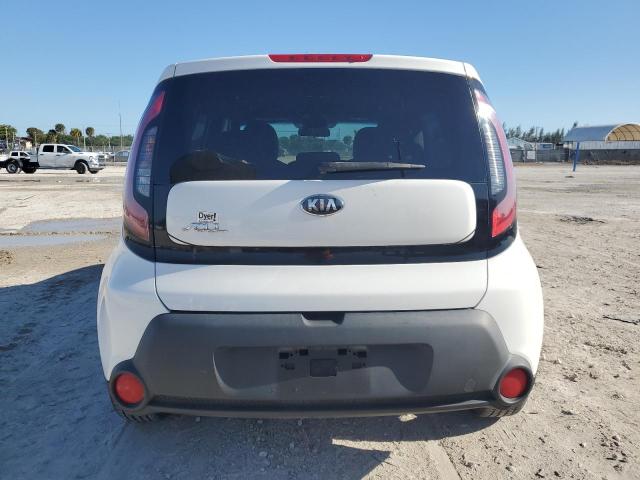 KNDJN2A27E7086889 - 2014 KIA SOUL WHITE photo 6