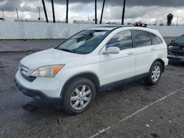 JHLRE38748C058363 - 2008 HONDA CR-V EXL WHITE photo 1