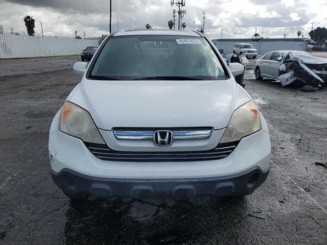 JHLRE38748C058363 - 2008 HONDA CR-V EXL WHITE photo 5