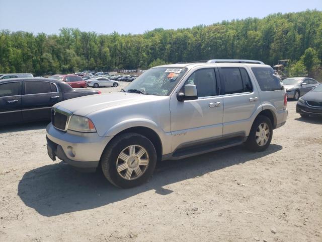 5LMEU88H34ZJ33736 - 2004 LINCOLN AVIATOR 银色 照片 1