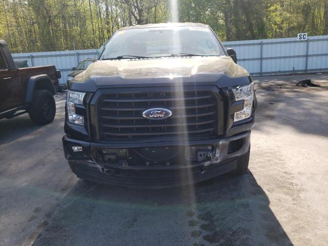 1FTFX1EF7HFA72024 - 2017 FORD F150 SUPER CAB BLACK photo 5