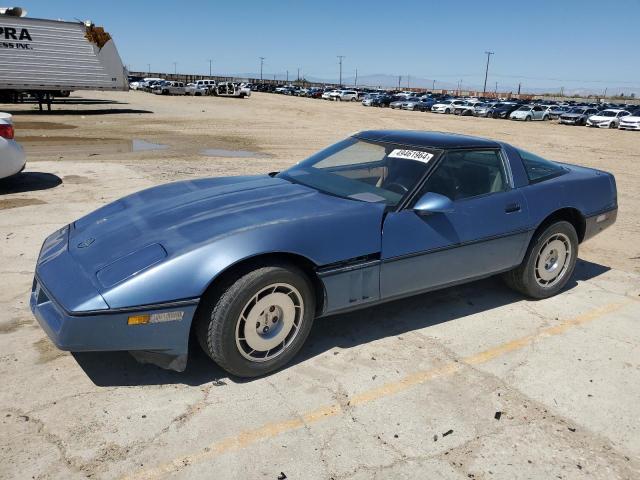 1G1YY0785F5123983 - 1985 CHEVROLET CORVETTE BLUE photo 1