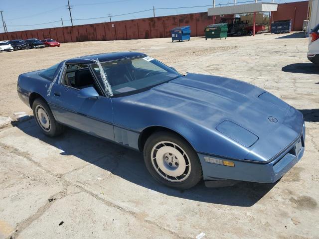 1G1YY0785F5123983 - 1985 CHEVROLET CORVETTE BLUE photo 4