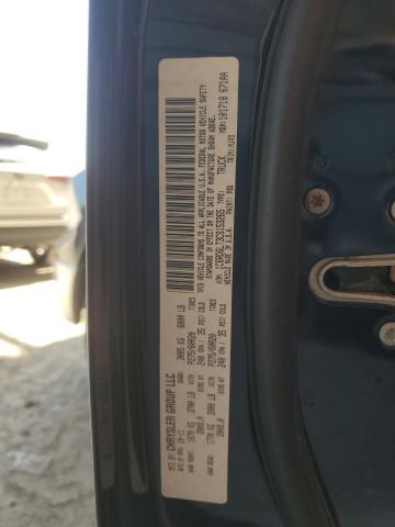 1C6RD6LT3CS153265 - 2012 DODGE RAM 1500 SLT BLUE photo 12