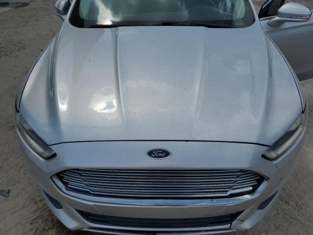 3FA6P0HR0DR129179 - 2013 FORD FUSION SE SILVER photo 11