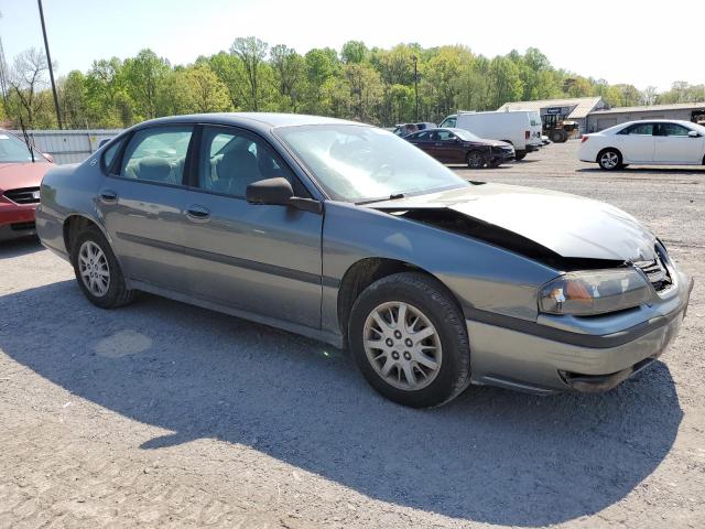 2G1WF52E449345986 - 2004 CHEVROLET IMPALA GRAY photo 4