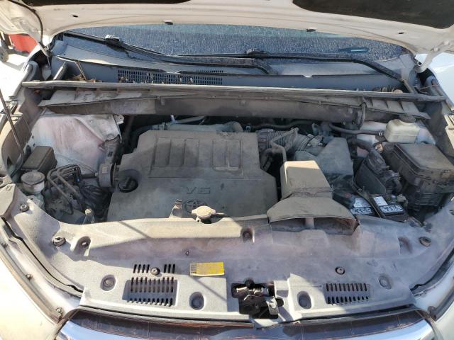 5TDKKRFH8FS099015 - 2015 TOYOTA HIGHLANDER XLE 白色 照片 12