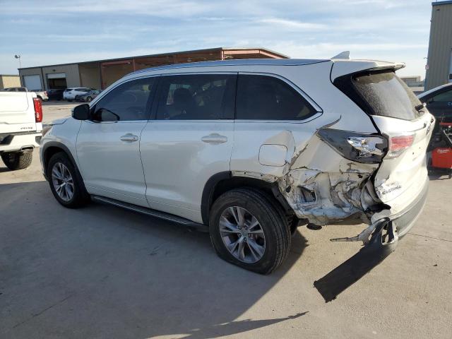 5TDKKRFH8FS099015 - 2015 TOYOTA HIGHLANDER XLE 白色 照片 2