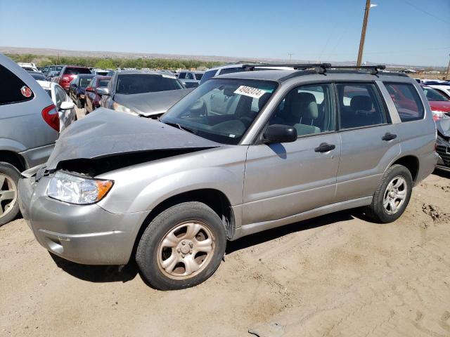 JF1SG63696G746007 - 2006 SUBARU FORESTER 2.5X GRAY photo 1